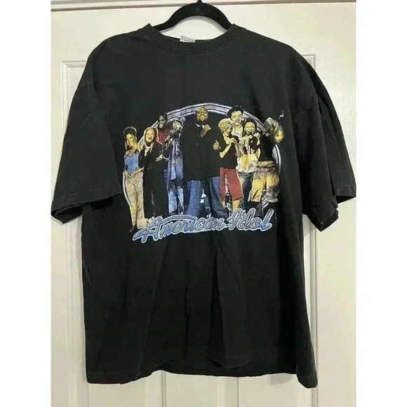 Vintage Rare American Idol Live Summer 2003 Tour T-Shirt Y2K Size Large - Picture 1 of 6